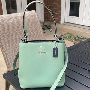 Coach Small Town Bucket Bag in Washed Green